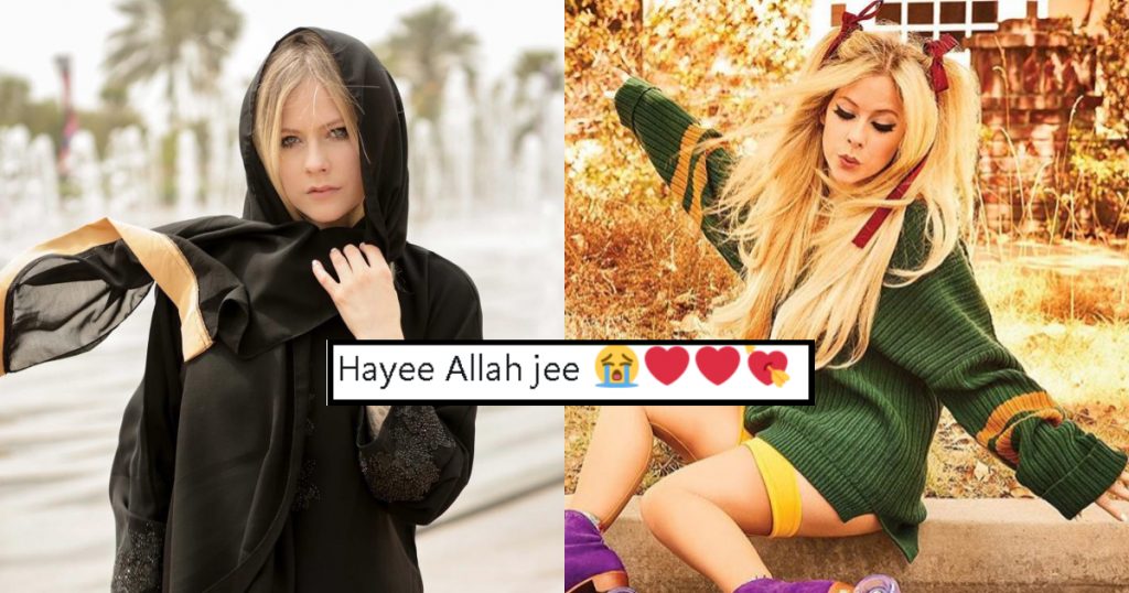 Avril Lavigne Wearing An Abaya Is Making Every Pakistani Drool Over Her And She Looks Absolutely Stunning