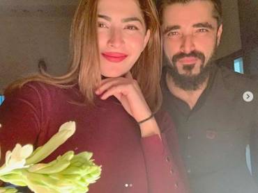 Naimal khawer Hamza Ali Abbasi Pakistani Celebrities