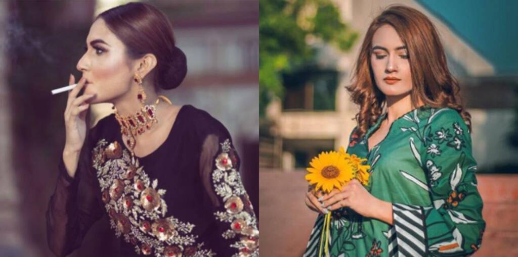 Pakistani Model Gets Slammed For 'Normalizing Female Smokers'